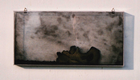 71. ex25x50 combustione di disegno su  cartone 3 '94 cm.25x50x2